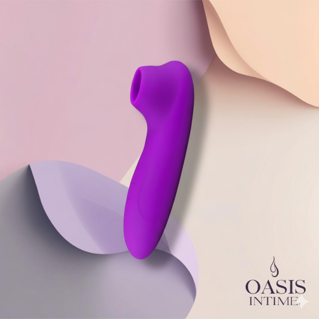 Masseur Clitoridien à Succion Oasis Intime - Plaisir Profond & Discret