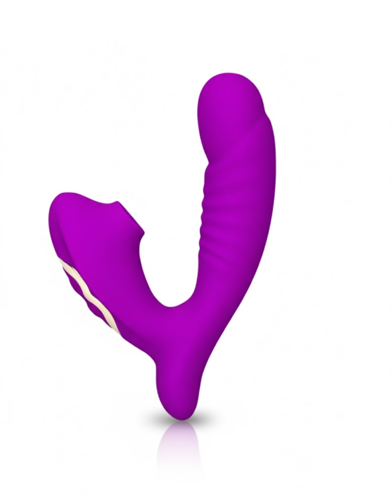 Vibreur Lapin à Double Stimulation Oasis Intime Gongbao - 20 Modes Combinés & Succion